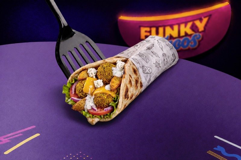 Naan veggie