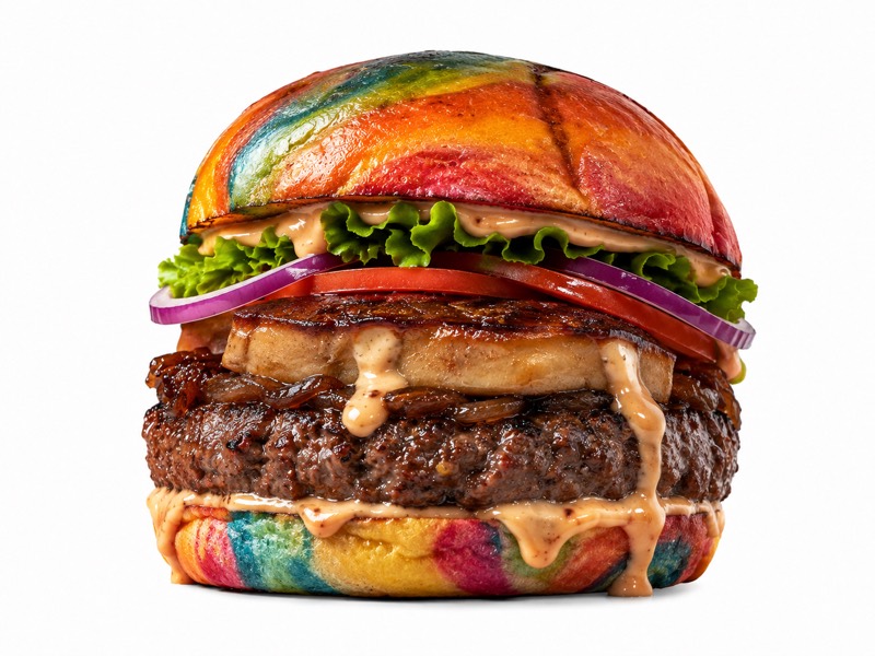 Bon Deal Burger Multicolor Foie Gras