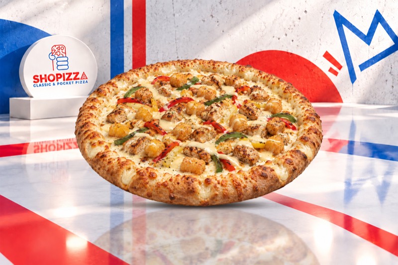 Pizza boisé cheesy
