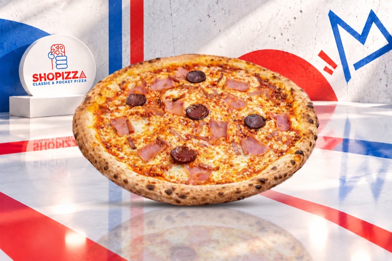 Pizza charcutière